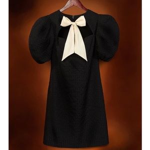 Antonio Melani x Courtney Grow Savile Short Puff Sleeve Bow Tie